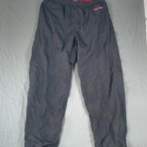 Polo Sport Ralph Lauren Track Pants Men's XL Nylon Activewear Black Designer